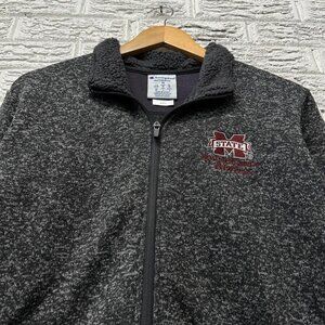 Champion Mississippi State Cute Zip‎ Up Fleece Jacket Medium